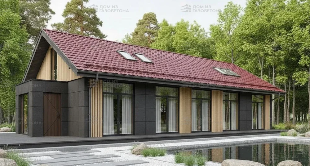 Проект Двухэтажный дом 17 на 12, 189 м2