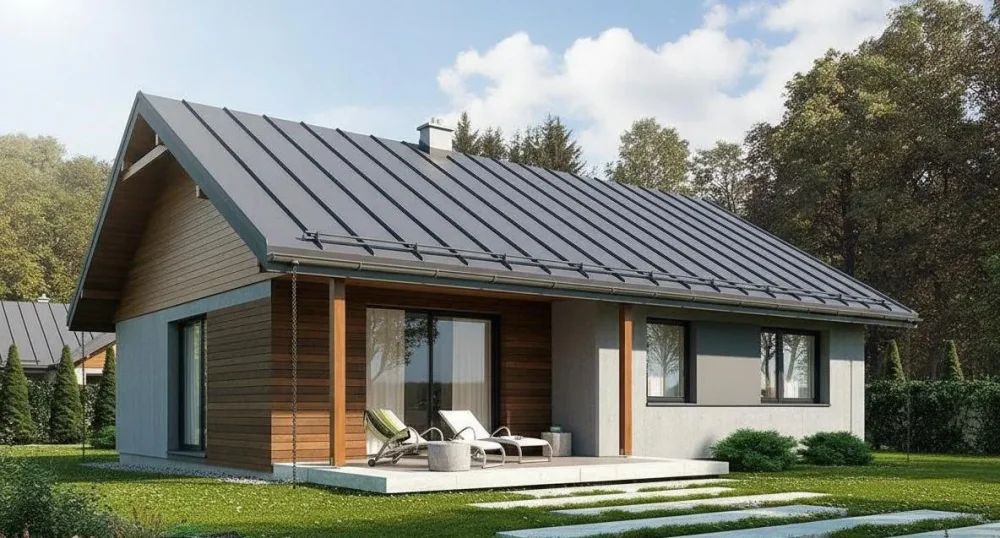 Проект Одноэтажный дом 13 на 14, 112 м2